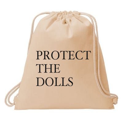 Show Your Support With This Protect The Dolls Lgbtq Pride Te Drawstring Bag