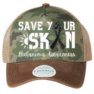 Save Your Skin Melanoma Awareness Legacy Tie Dye Trucker Hat