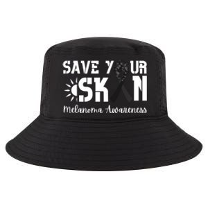 Save Your Skin Melanoma Awareness Cool Comfort Performance Bucket Hat