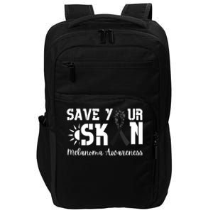 Save Your Skin Melanoma Awareness Impact Tech Backpack