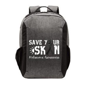 Save Your Skin Melanoma Awareness Vector Backpack