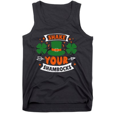 Shake Your Shamrocks St Patricks Day Tank Top