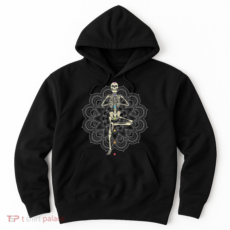 Skeleton Yoga Hoodie