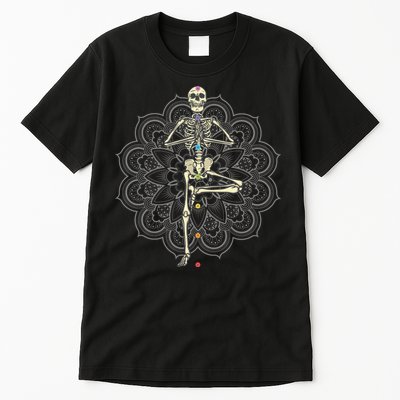 Skeleton Yoga Tall T-Shirt