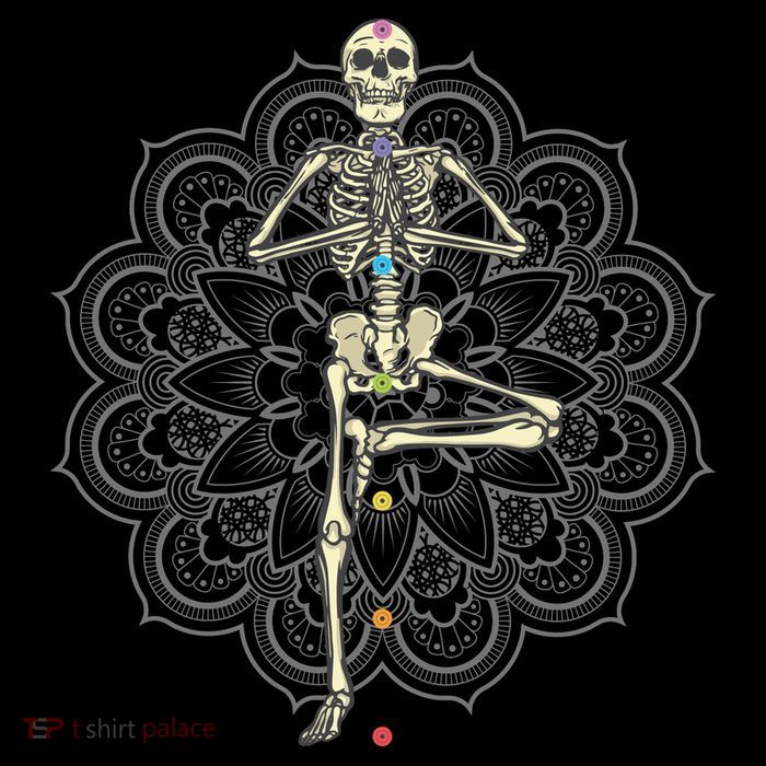Skeleton Yoga 16 in Basic Backpack