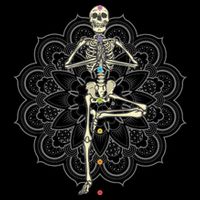 Skeleton Yoga Cooling Performance Long Sleeve Crew