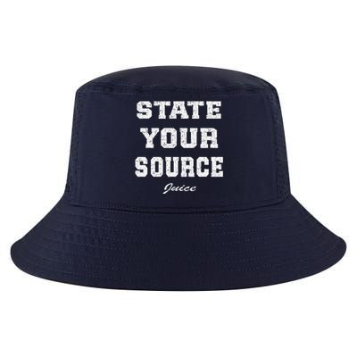 State Your Source Juice Vintage Cool Comfort Performance Bucket Hat