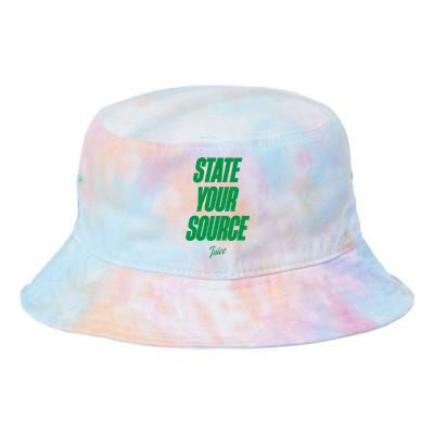 State Your Source Tie Dye Newport Bucket Hat