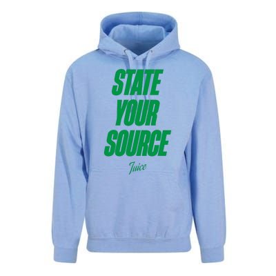 State Your Source Unisex Surf Hoodie