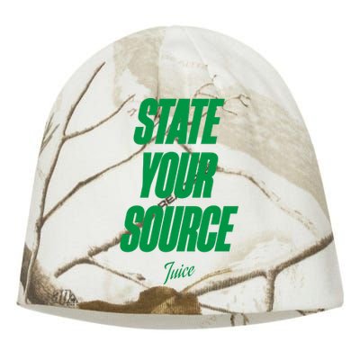 State Your Source Kati - Camo Knit Beanie