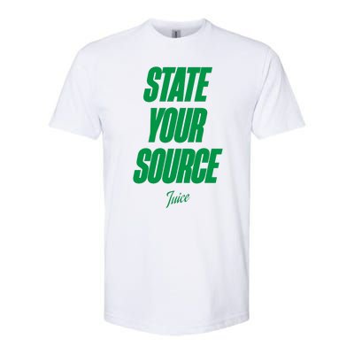 State Your Source Softstyle CVC T-Shirt