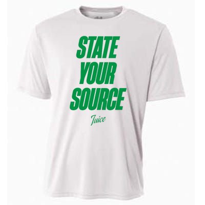 State Your Source Cooling Performance Crew T-Shirt