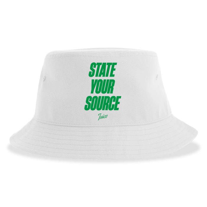 State Your Source Sustainable Bucket Hat