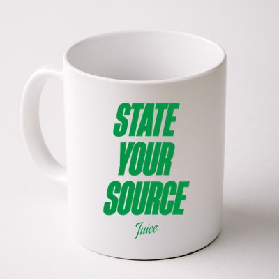 State Your Source Coffee Mug
