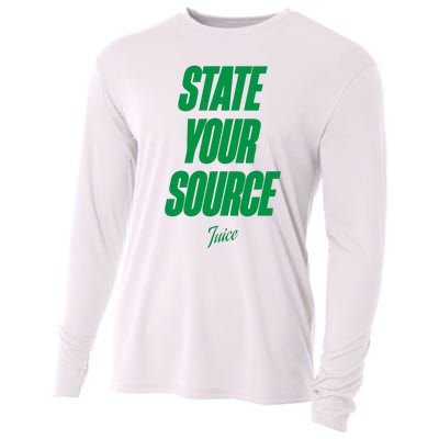 State Your Source Cooling Performance Long Sleeve Crew