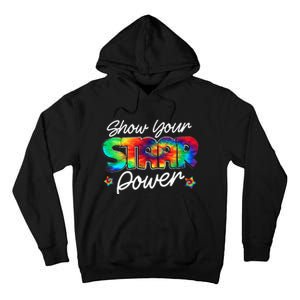 Show your Staar Power Test Staar Day Mode on Teacher Testing Tall Hoodie