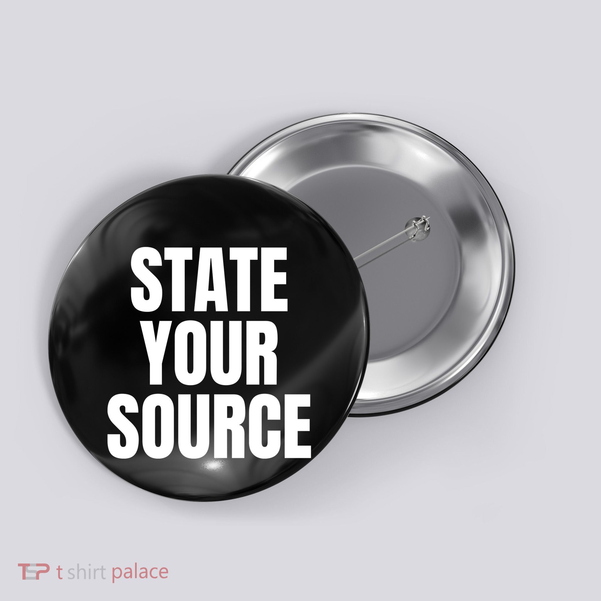 State Your Source Button