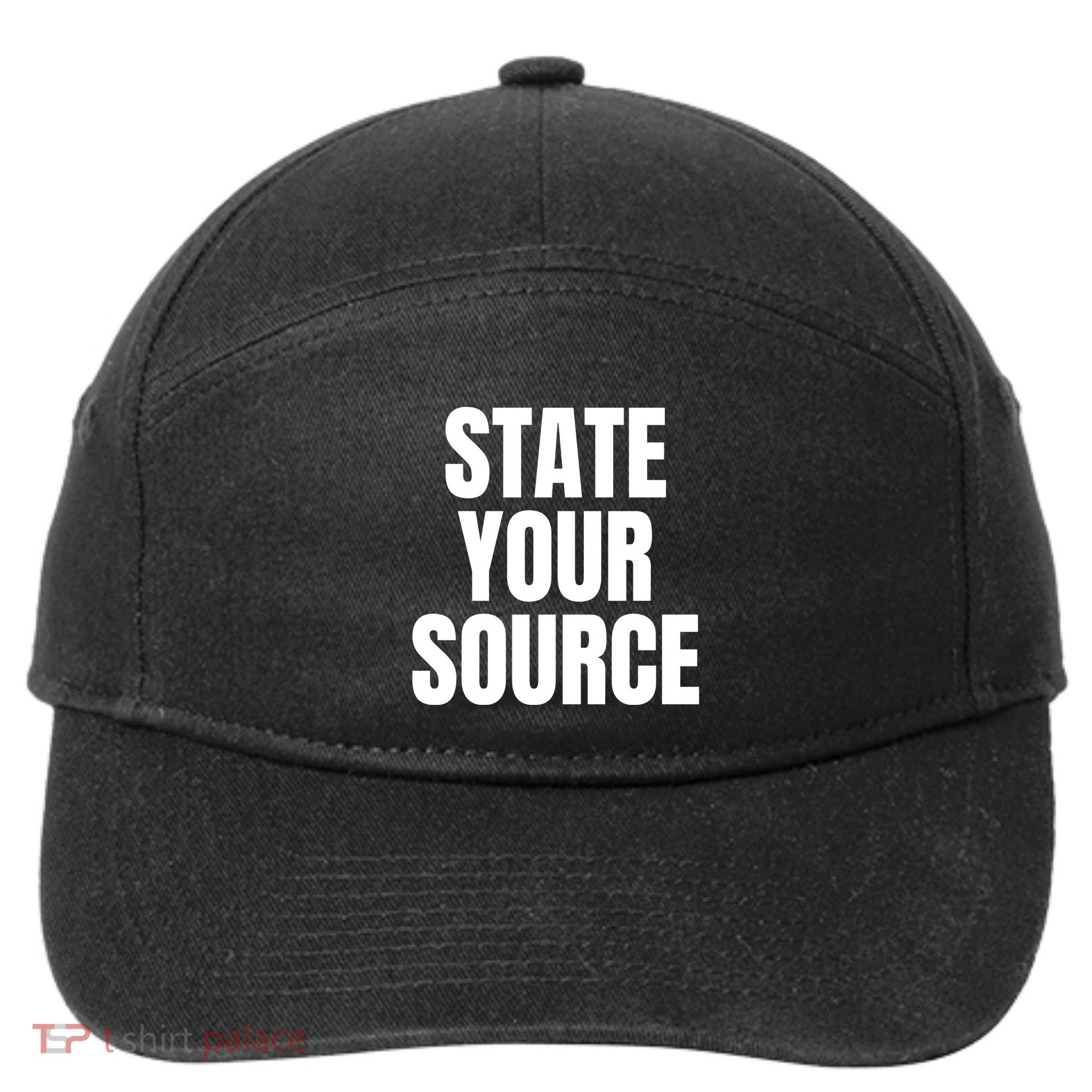 State Your Source 7-Panel Snapback Hat