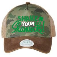 Shake Your Shamrocks Funny St Patricks Day Legacy Tie Dye Trucker Hat