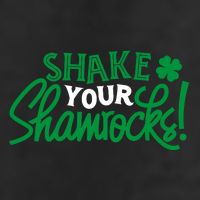 Shake Your Shamrocks Funny St Patricks Day 7 Panel Mesh Trucker Snapback Hat