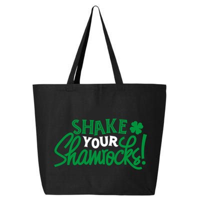 Shake Your Shamrocks Funny St Patricks Day 25L Jumbo Tote