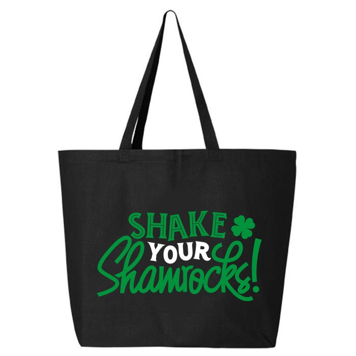 Shake Your Shamrocks Funny St Patricks Day 25L Jumbo Tote
