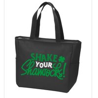 Shake Your Shamrocks Funny St Patricks Day Zip Tote Bag