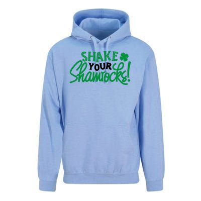 Shake Your Shamrocks Funny St Patricks Day Unisex Surf Hoodie