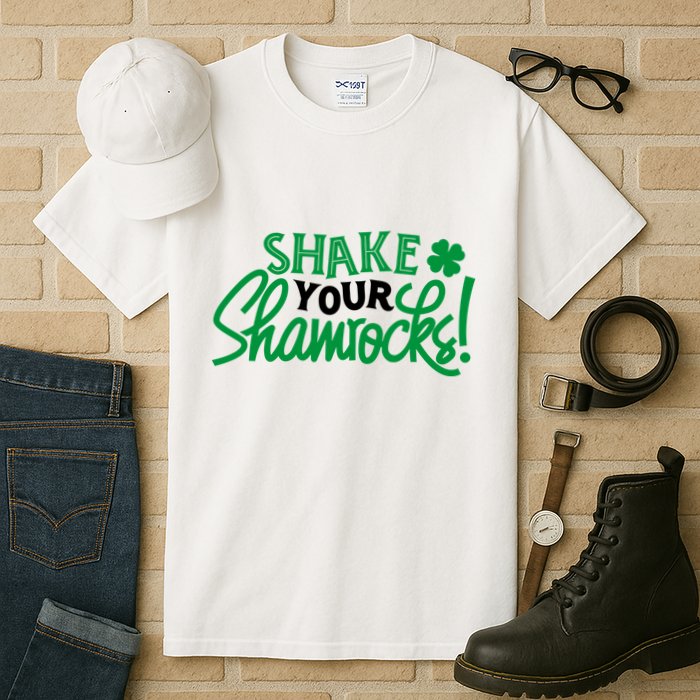 Shake Your Shamrocks Funny St Patricks Day Tall T-Shirt