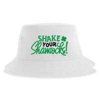 Shake Your Shamrocks Funny St Patricks Day Sustainable Bucket Hat