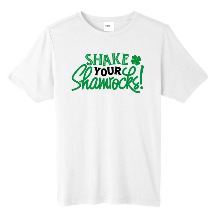 Shake Your Shamrocks Funny St Patricks Day Tall Fusion ChromaSoft Performance T-Shirt