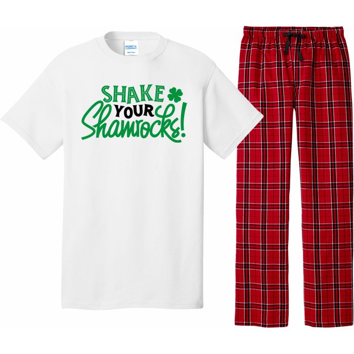 Shake Your Shamrocks Funny St Patricks Day Pajama Set