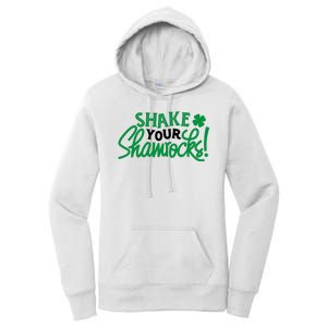 Shake Your Shamrocks Funny St Patricks Day Women's Pullover Hoodie