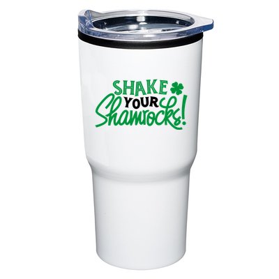 Shake Your Shamrocks Funny St Patricks Day Tumbler