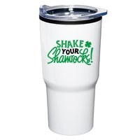 Shake Your Shamrocks Funny St Patricks Day Tumbler