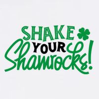 Shake Your Shamrocks Funny St Patricks Day Mousepad