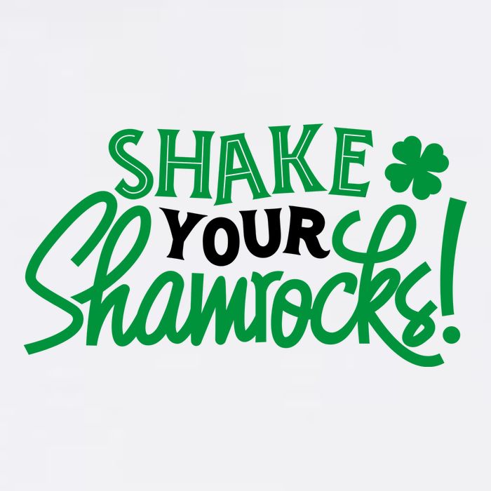 Shake Your Shamrocks Funny St Patricks Day Mousepad