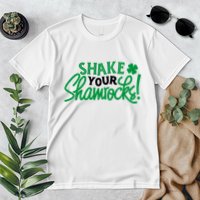 Shake Your Shamrocks Funny St Patricks Day Premium T-Shirt