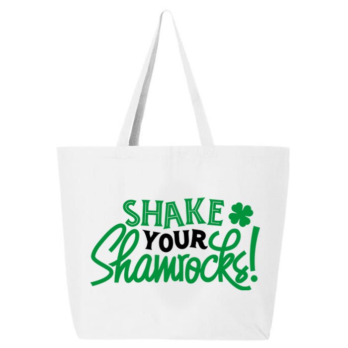 Shake Your Shamrocks Funny St Patricks Day 25L Jumbo Tote