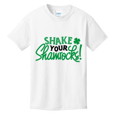 Shake Your Shamrocks Funny St Patricks Day Kids T-Shirt