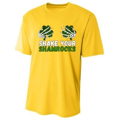 Shake Your Shamrocks St Patricks Day Performance Sprint T-Shirt