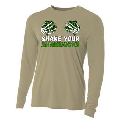 Shake Your Shamrocks St Patricks Day Cooling Performance Long Sleeve Crew