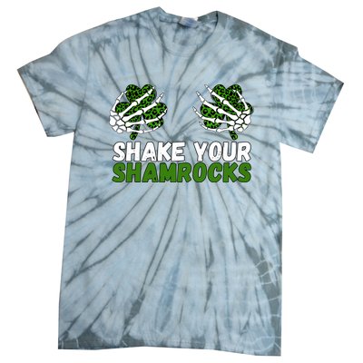 Shake Your Shamrocks St Patricks Day Tie-Dye T-Shirt