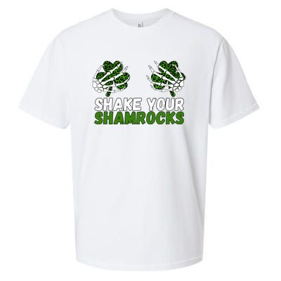 Shake Your Shamrocks St Patricks Day Sueded Cloud Jersey T-Shirt