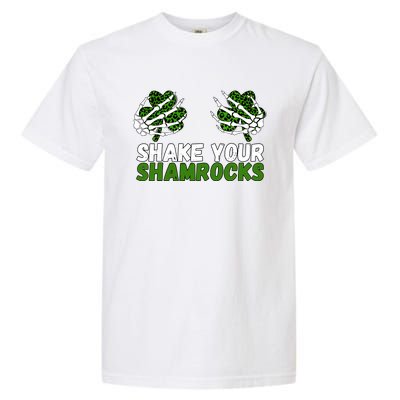 Shake Your Shamrocks St Patricks Day Garment-Dyed Heavyweight T-Shirt