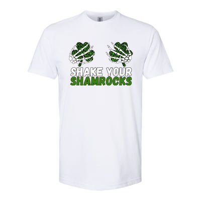 Shake Your Shamrocks St Patricks Day Softstyle® CVC T-Shirt