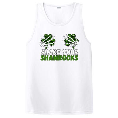 Shake Your Shamrocks St Patricks Day PosiCharge Competitor Tank