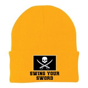 Swing Your Sword Skull Crossbones Mississippi Knit Cap Winter Beanie