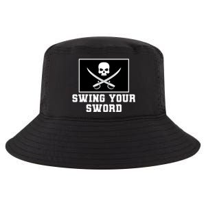 Swing Your Sword Skull Crossbones Mississippi Cool Comfort Performance Bucket Hat