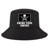 Swing Your Sword Skull Crossbones Mississippi Cool Comfort Performance Bucket Hat